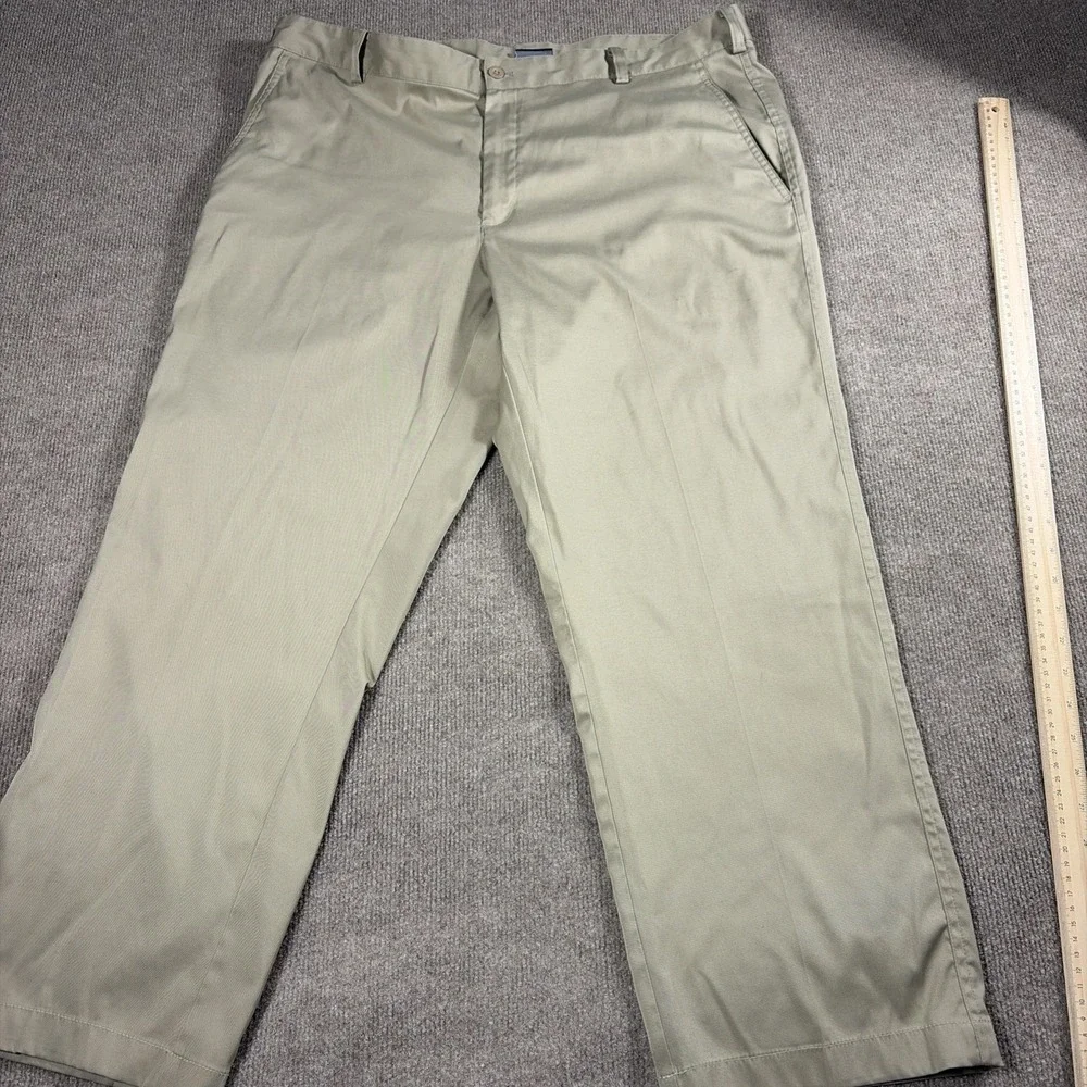 Nike Dri-FIT Golf Pants Men's Size 38X30 Khaki Chino Stretch Performance